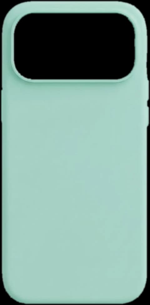 Mint silicone case for iPhone 18 Pro Max